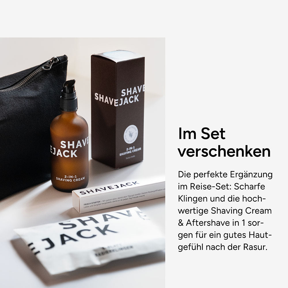 Personalisierter Rasiergriff Shavejack