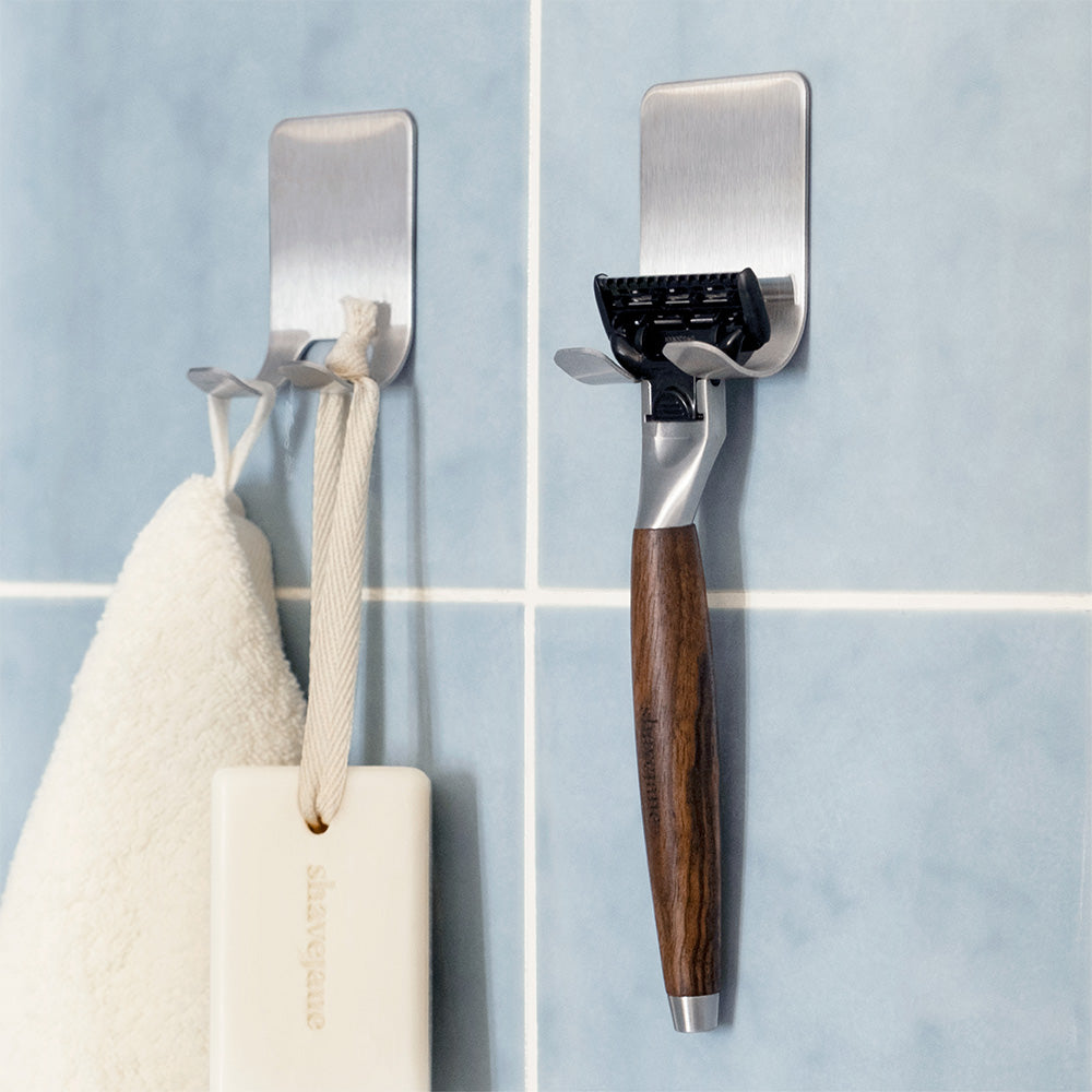rasierer in dusche aufbewahren Rasiererhalter – Shavejane